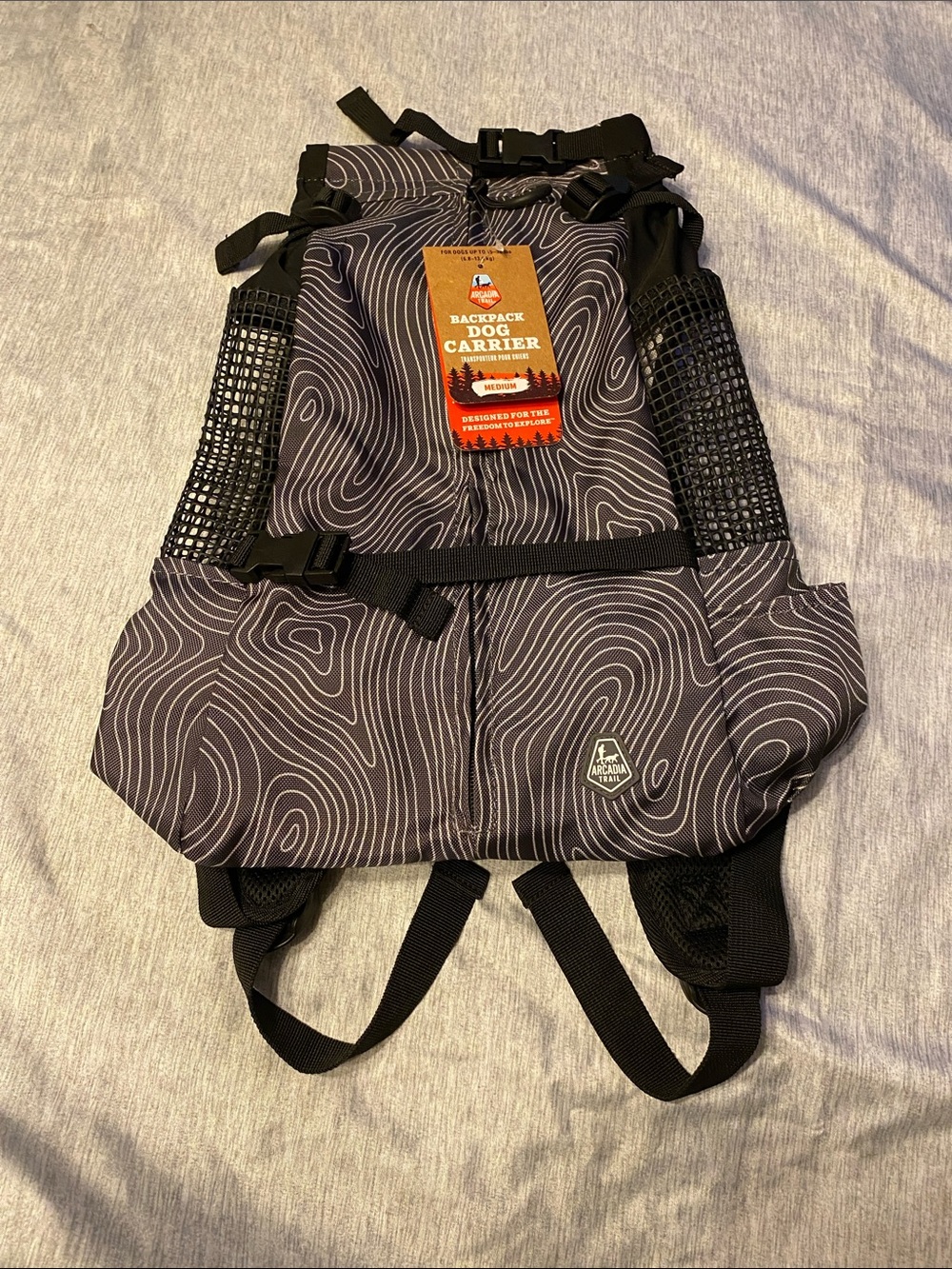 Arcadia Trail Dog Carrier Backpack Medium NWT